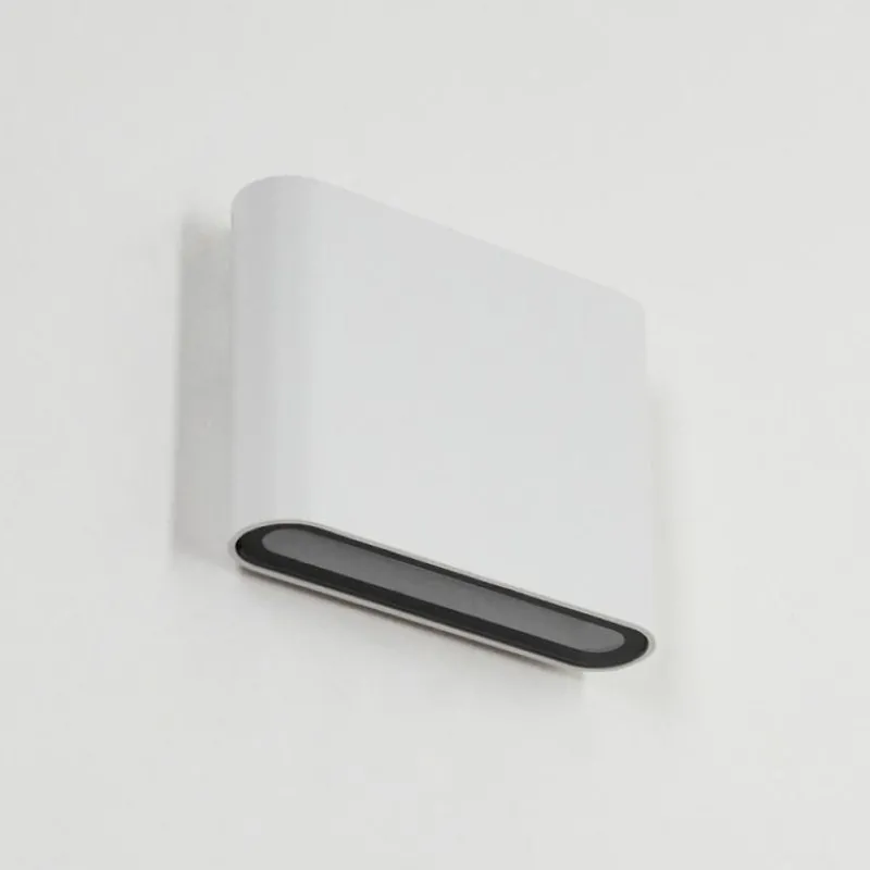 hofstein Applique murale d'extérieur Tammisaari LED Transparent, Blanc, 1 lumière