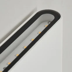 hofstein Applique murale d'extérieur Tammisaari LED Transparent, Blanc, 1 lumière