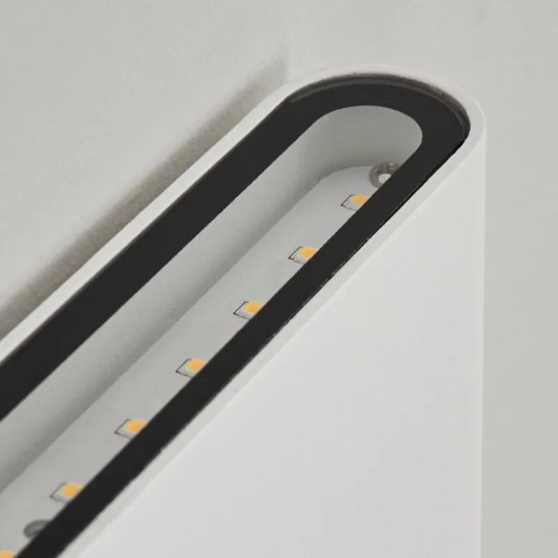 hofstein Applique murale d'extérieur Tammisaari LED Transparent, Blanc, 1 lumière