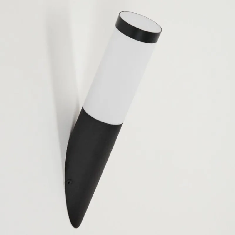 hofstein Applique murale d'extérieur Ruti Noir, 1 lumière