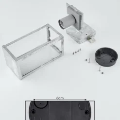 hofstein Applique murale d'extérieur Lapa Zingué, 1 lumière