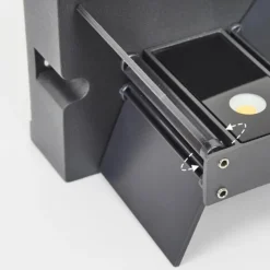 hofstein Applique murale d'extérieur Anobra LED Anthracite, Blanc, 1 lumière