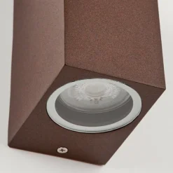 hofstein Applique murale d'extérieur Kingstown Rouille, 2 lumières