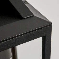 hofstein Applique murale d'extérieur Ruoni Noir, 1 lumière