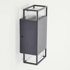 hofstein Applique murale d'extérieur Ramalhal Anthracite, 2 lumières