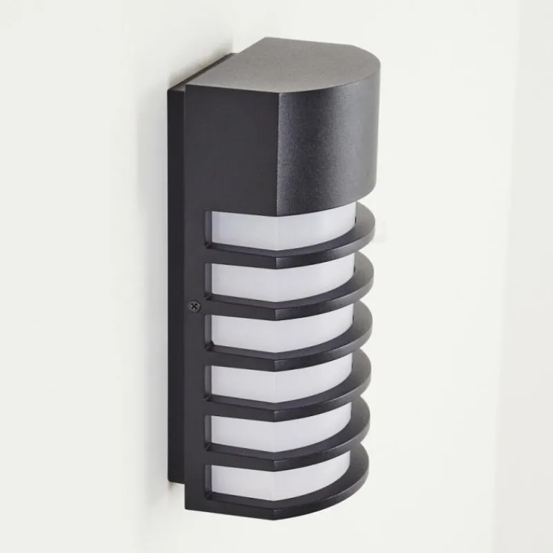 hofstein Applique murale d'extérieur Kurola Noir, 1 lumière