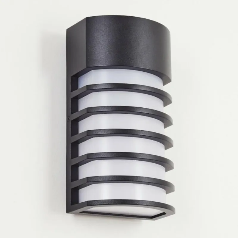 hofstein Applique murale d'extérieur Kurola Noir, 1 lumière