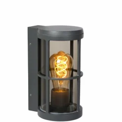 Luminaires Rustiques-Luminaires Lucide Applique murale d'extérieur Lucide NAVI Anthracite, 1 lumière