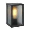 Luminaires Rustiques-Luminaires Lucide Applique murale d'extérieur Lucide CAGE LED Anthracite, 1 lumière