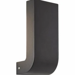 Luminaires Brilliant Applique murale d'extérieur Brilliant Burty LED Noir, 1 lumière