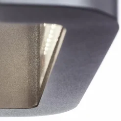 Luminaires Brilliant Applique murale d'extérieur Brilliant Burty LED Noir, 1 lumière