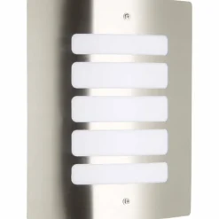 Luminaires Brilliant Applique murale d'extérieur Brilliant Gordy Argenté, 1 lumière