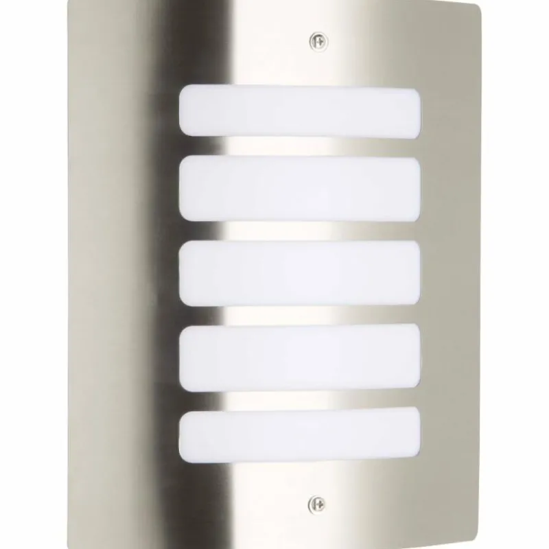 Luminaires Brilliant Applique murale d'extérieur Brilliant Gordy Argenté, 1 lumière