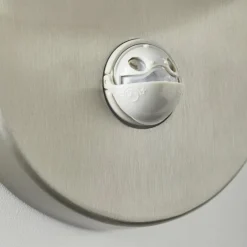 Luminaires Brilliant Applique murale d'extérieur Brilliant Giffy Argenté, 1 lumière, Détecteur de mouvement