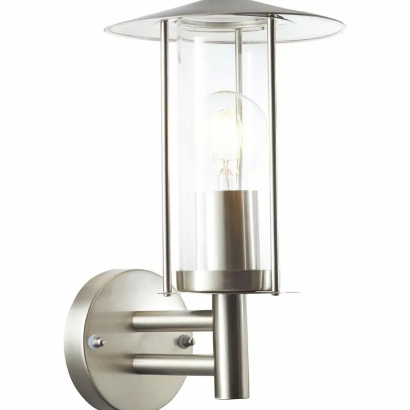 Luminaires Brilliant Applique murale d'extérieur Brilliant Giffy Argenté, 1 lumière