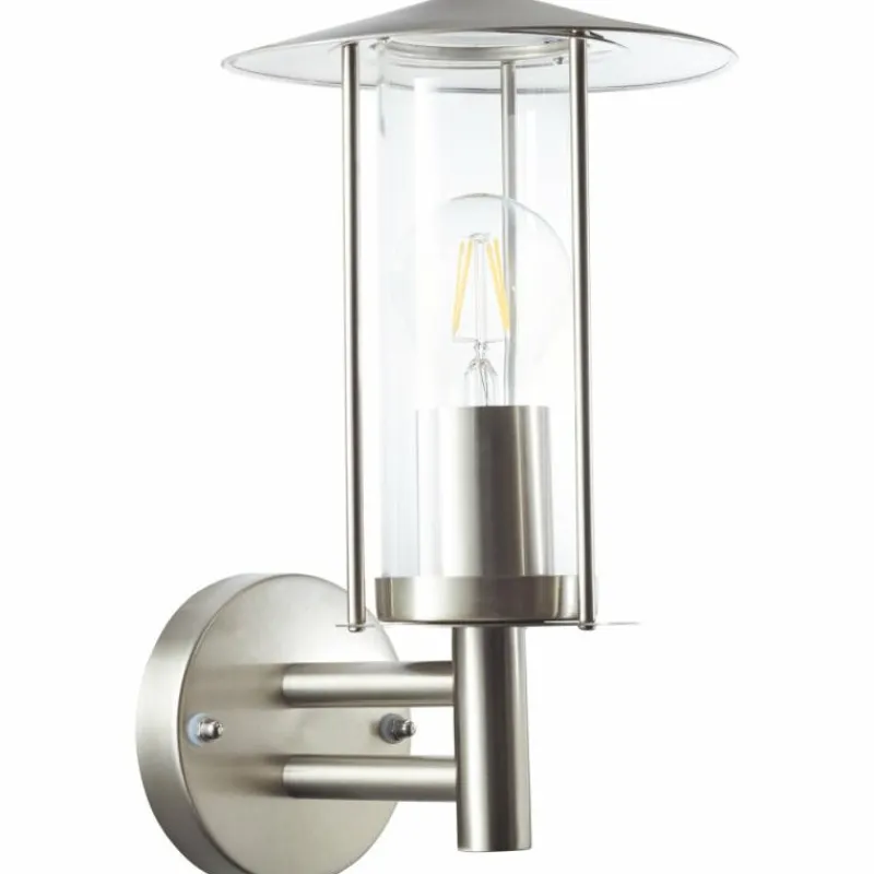 Luminaires Brilliant Applique murale d'extérieur Brilliant Giffy Argenté, 1 lumière