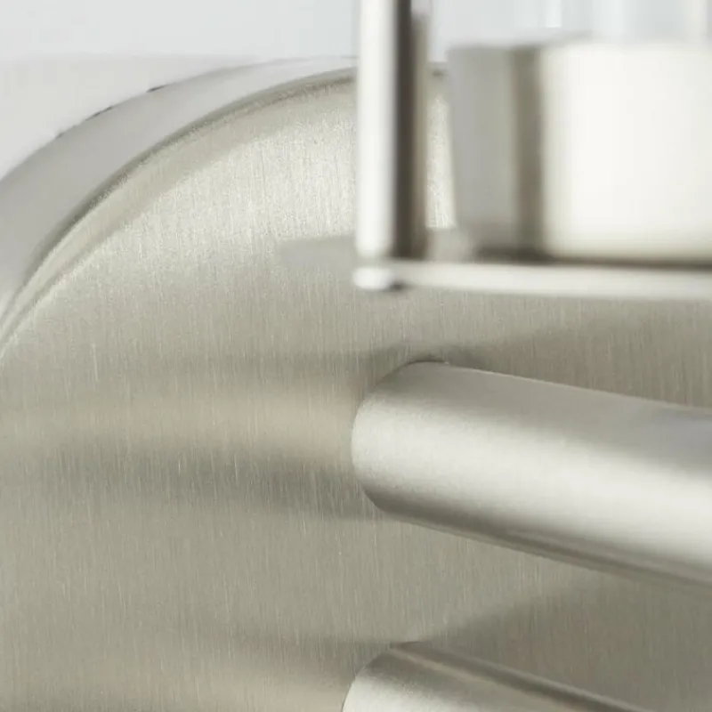 Luminaires Brilliant Applique murale d'extérieur Brilliant Giffy Argenté, 1 lumière