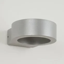 hofstein Applique murale d'extérieur Azervadinha LED Argenté, 1 lumière