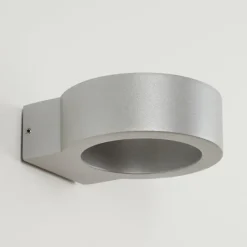 hofstein Applique murale d'extérieur Azervadinha LED Argenté, 1 lumière