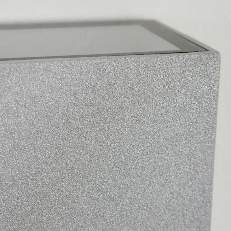 hofstein Applique murale d'extérieur Casmilo LED Argenté, 2 lumières