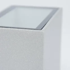 hofstein Applique murale d'extérieur Casmilo LED Argenté, 2 lumières