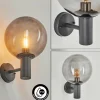 Suspension Verre Fumé-hofstein Applique murale d'extérieur Bostarenga Anthracite, 1 lumière