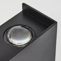 hofstein Applique murale d'extérieur Morenos LED Anthracite, Blanc, 6 lumières