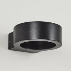 hofstein Applique murale d'extérieur Azervadinha LED Noir, 1 lumière