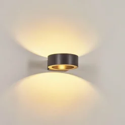 hofstein Applique murale d'extérieur Azervadinha LED Noir, 1 lumière