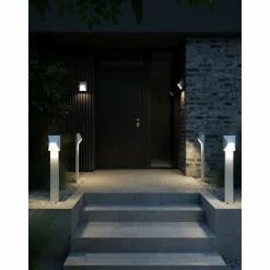 Luminaires Nordlux Applique murale d'extérieur Nordlux PONTIO Blanc, 1 lumière