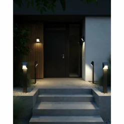 Luminaires Nordlux Applique murale d'extérieur Nordlux PONTIO Noir, 1 lumière