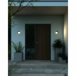 Luminaires Nordlux Applique murale d'extérieur Nordlux OLIVER LED Noir, 1 lumière