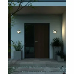 Luminaires Nordlux Applique murale d'extérieur Nordlux OLIVER LED Noir, 1 lumière