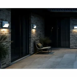 Luminaires Nordlux Applique murale d'extérieur Nordlux PONTIO Blanc, 1 lumière