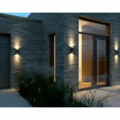 Luminaires Nordlux Applique murale d'extérieur Nordlux NICO Rouille, 1 lumière