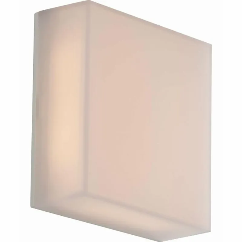Luce Design Applique murale d'extérieur Luce-Design TOGO LED Blanc, 1 lumière