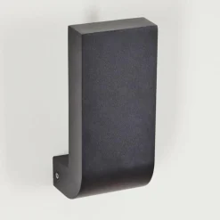 hofstein Applique murale d'extérieur Kirkhall LED Noir, 1 lumière