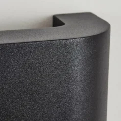 hofstein Applique murale d'extérieur Kirkhall LED Noir, 1 lumière