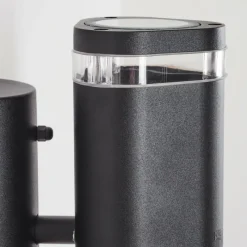 hofstein Applique murale d'extérieur Amyton Noir, 2 lumières