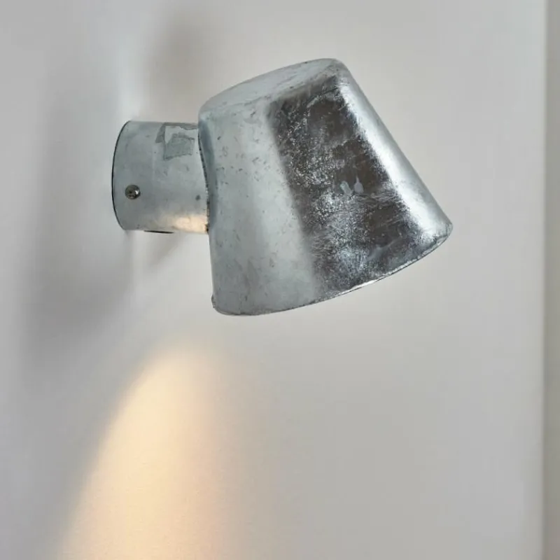 hofstein Applique murale d'extérieur Cook Acier inoxydable, Zingué, 1 lumière