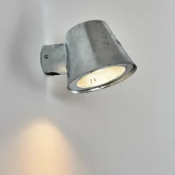 hofstein Applique murale d'extérieur Cook Acier inoxydable, Zingué, 1 lumière