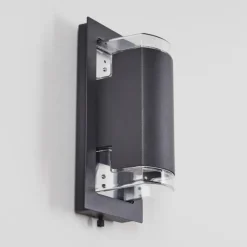 hofstein Applique murale d'extérieur Nabawa Anthracite, 2 lumières