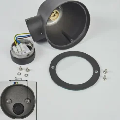 hofstein Applique murale d'extérieur Cook Anthracite, 1 lumière