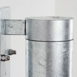 hofstein Applique murale d'extérieur Bessiebelle Zingué, 1 lumière, Détecteur de mouvement