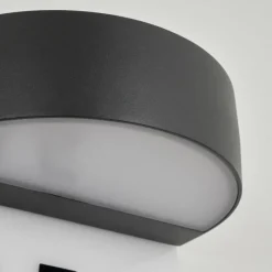 hofstein Applique murale d'extérieur Fletcher LED Anthracite, 2 lumières