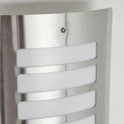 hofstein Applique murale d'extérieur Maleny Acier inoxydable, 1 lumière