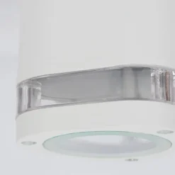 hofstein Applique murale d'extérieur Amyton Blanc, 1 lumière