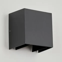 hofstein Applique murale d'extérieur Hoods LED Anthracite, 2 lumières