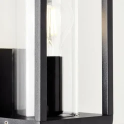 Luminaires Brilliant Applique murale d'extérieur Brilliant Dipton Noir, 1 lumière