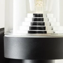 Luminaires Brilliant Applique murale d'extérieur Brilliant Masham Noir, 1 lumière